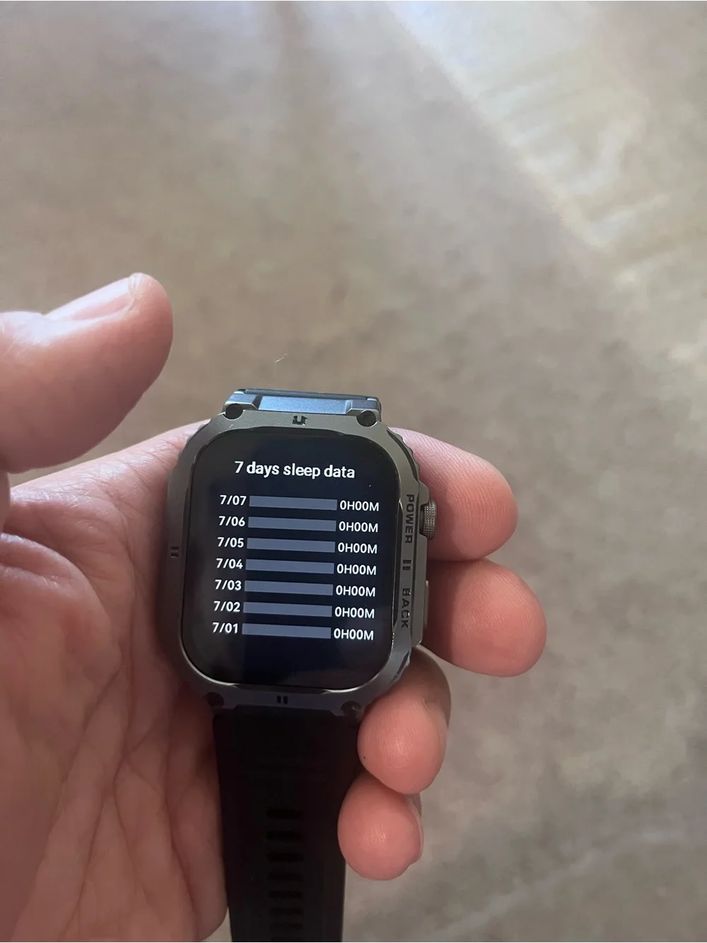 Luxium smartwatch lightly use complete set extra metal bracelet